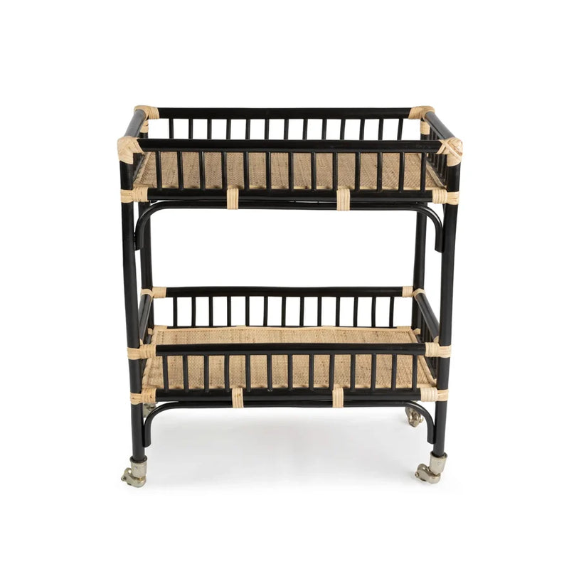 ONYX Rattan Bar Cart