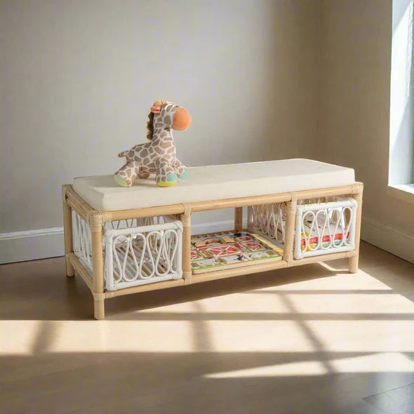 SPRING Rattan Kids Bench