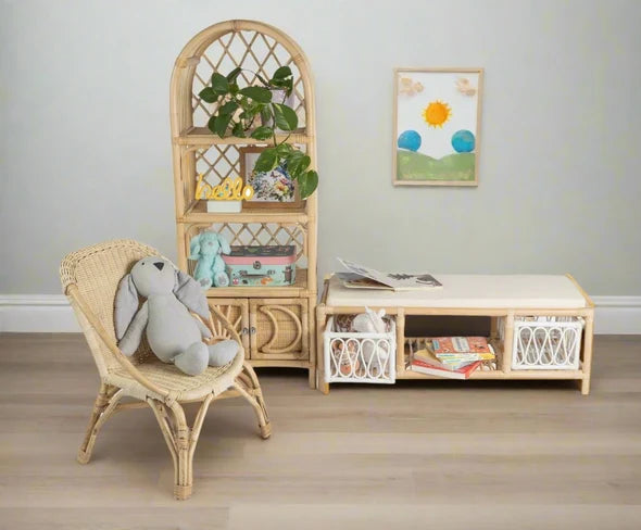SPRING Rattan Kids Bench