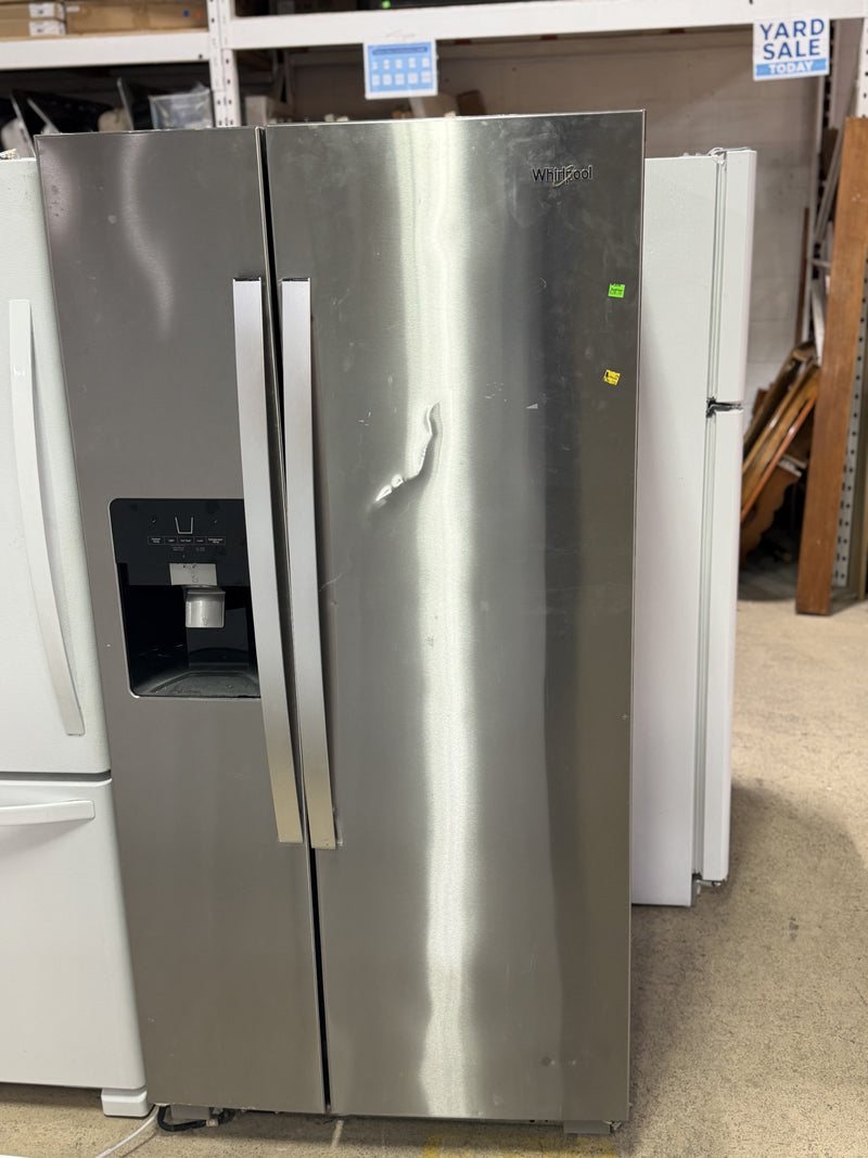 Stainless Steel Whirlpool Fridge/Freezer