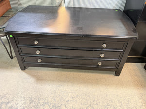 3-Drawer Coffee Table & Media Console
