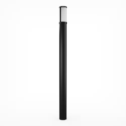 SNOC Aura 60-inch Bollard with Opal Acrylic
