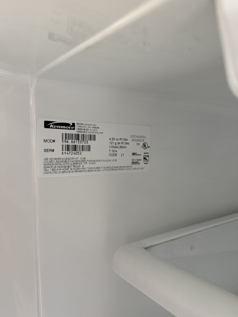 Kenmore Bottom-Freezer Refrigerator