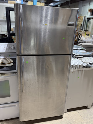 Frigidaire Top-Freezer Refrigerator - Stainless Steel