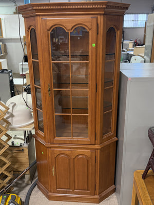 Classic Corner Display Cabinet