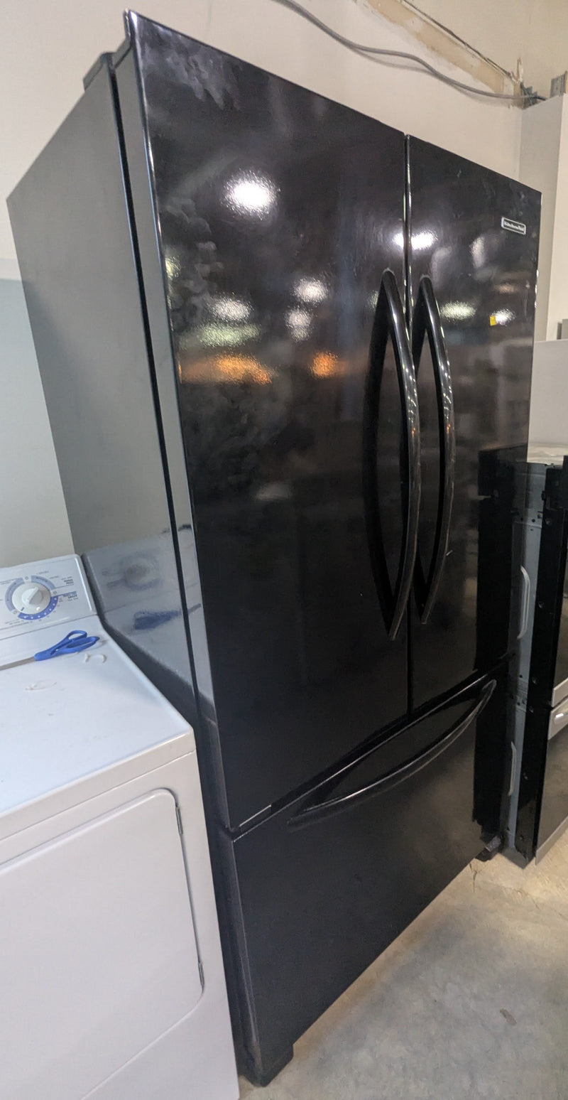 KitchenAid Black French-door Refrigerator