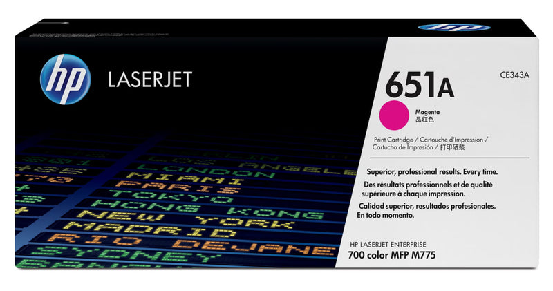 HP LaserJet 651A Magenta Print Cartridges