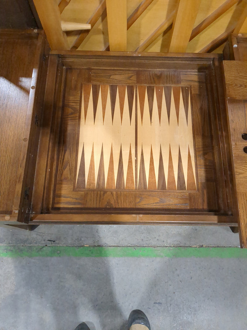 Wooden Convertible Board Game Coffee Table