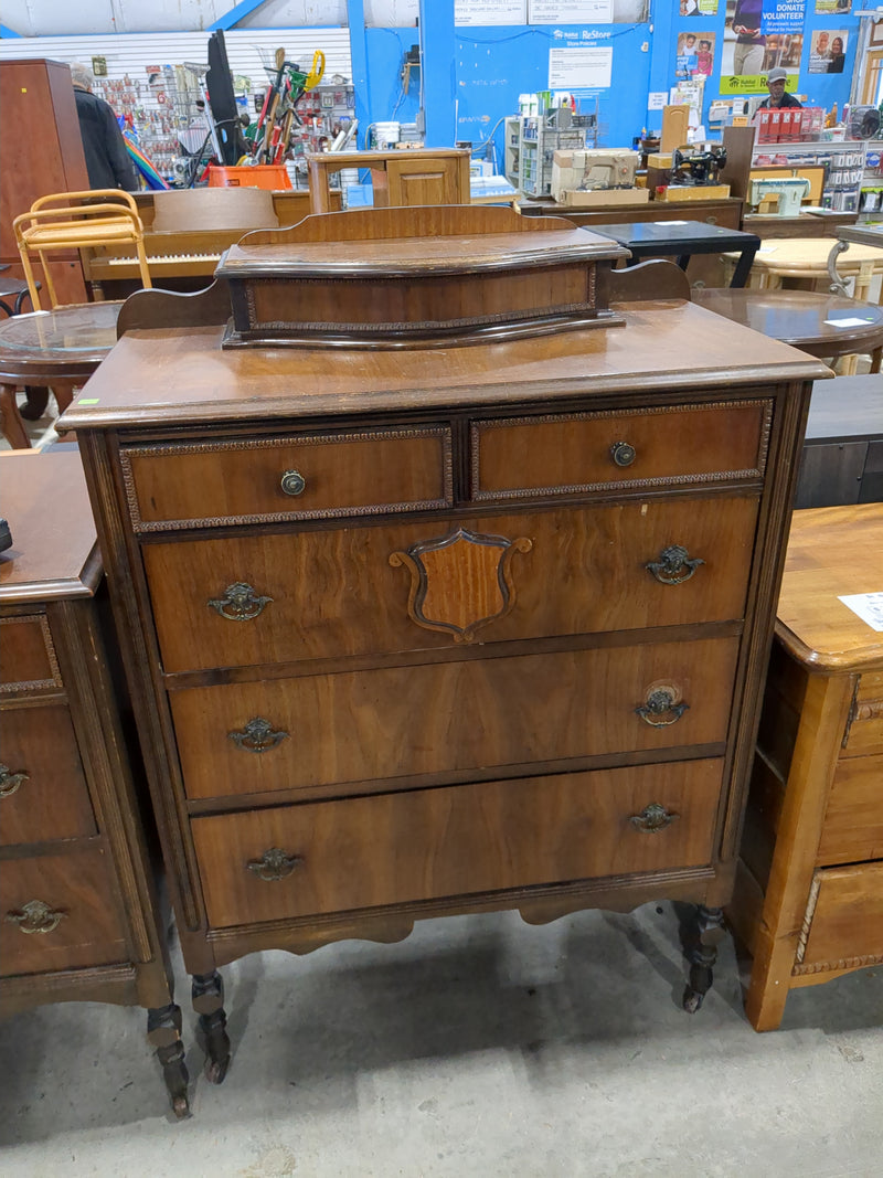 Antique Tall Boy Dresser