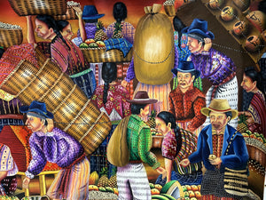 Original Canvas Painting from Guatemala