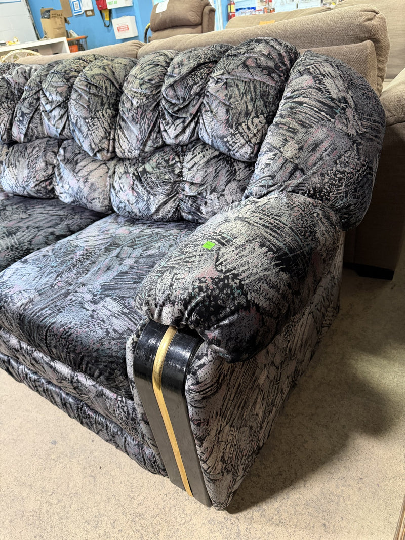 Vintage Abstract Pattern Sofa