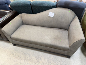 Modern Gray Loveseat Sofa