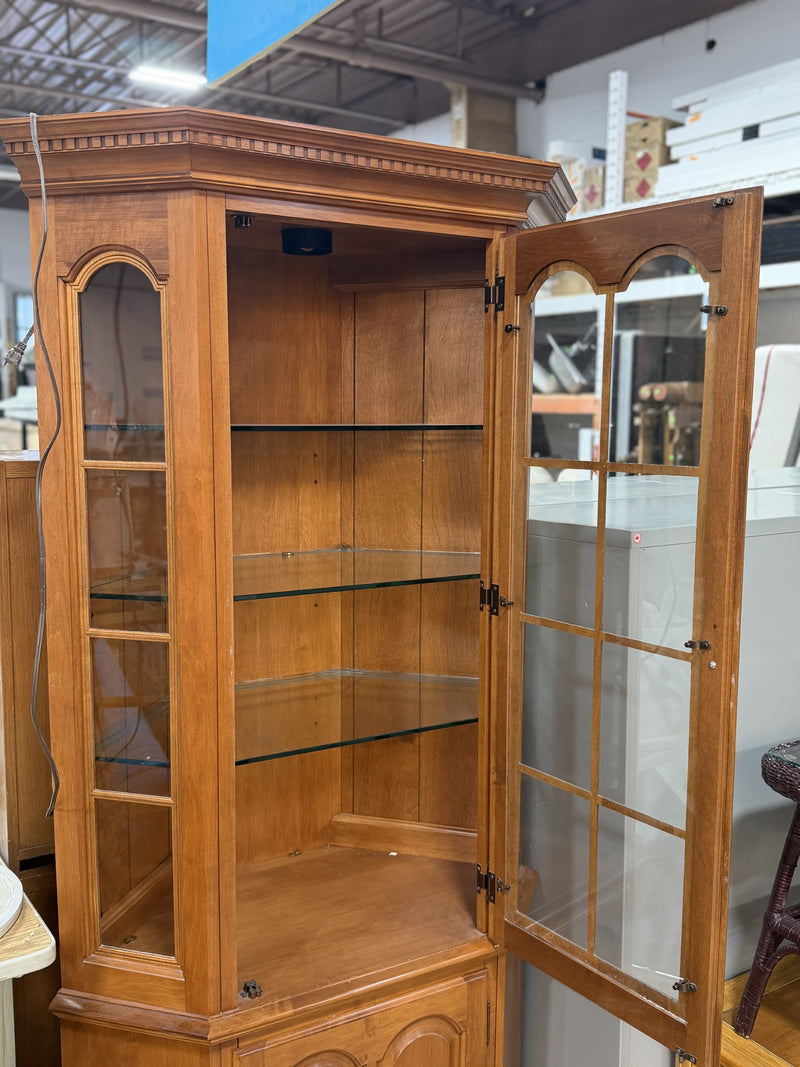 Classic Corner Display Cabinet