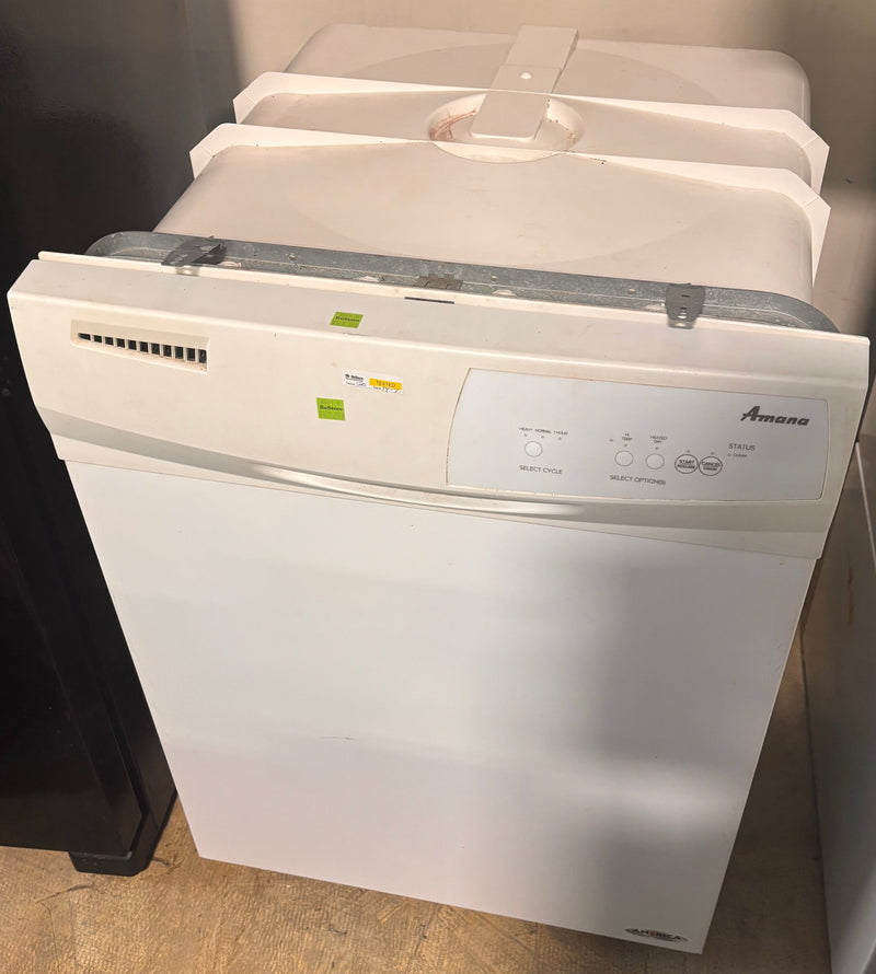 Amana White Dishwasher