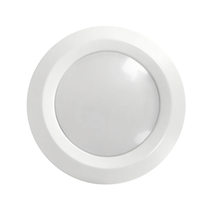 Commercial Electric 6-inch 10 Watt Adjustable CCT Disk Light Dimmable LED Flush Mount Light Fixture 600 Lumens J-Box Compatible 120V (2-Pack)