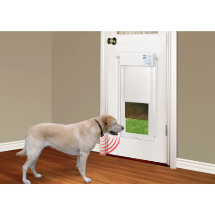 High Tech Pet - Large Power Pet Door for Door and Wall Installations