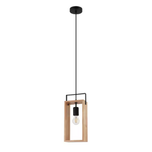 Pendant Light W/ Black Finish