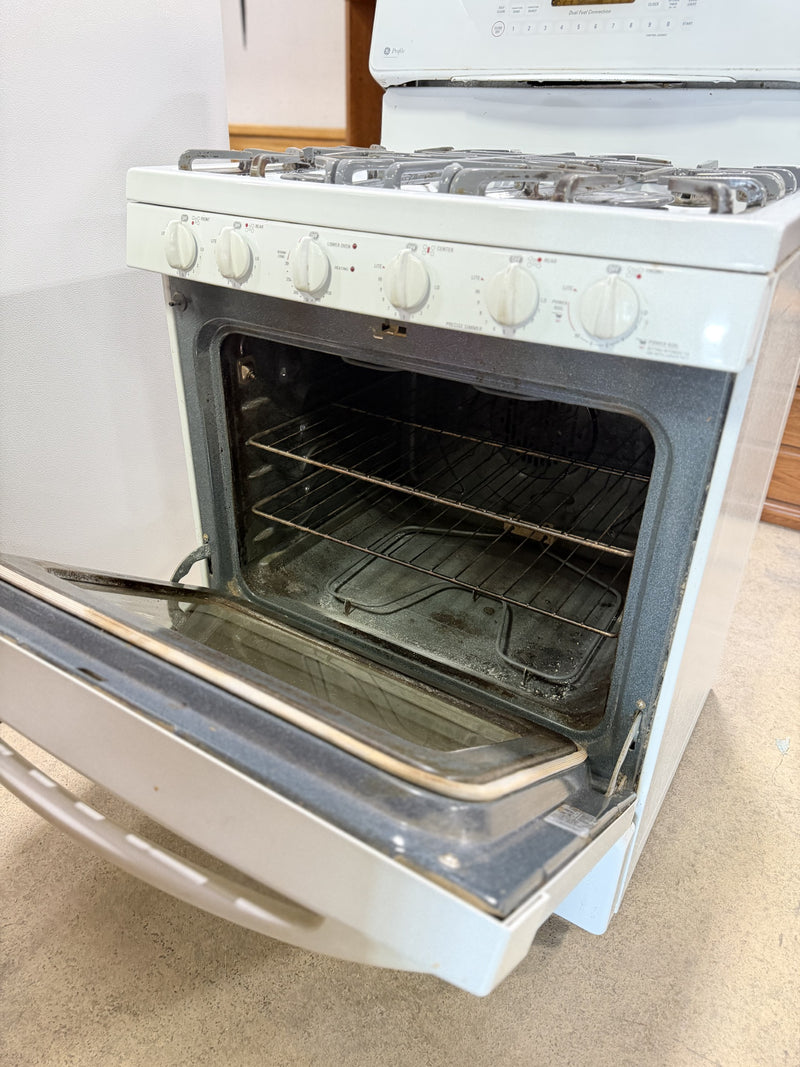 GE Profile Dual Fuel Double Oven Range