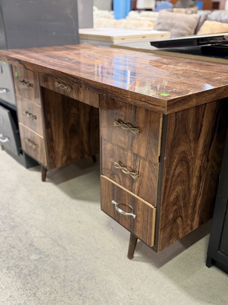 Mid-Century Style Wooden Desk