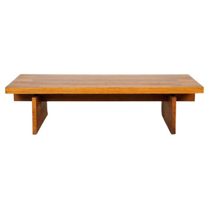 Mid-Century Lane Brutalist Coffee Table Bench