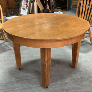 Wheeled Extending Dining Table
