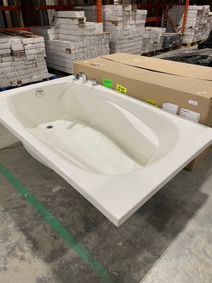 Large White Bathtub