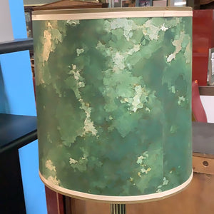 Mottled Green Lamp