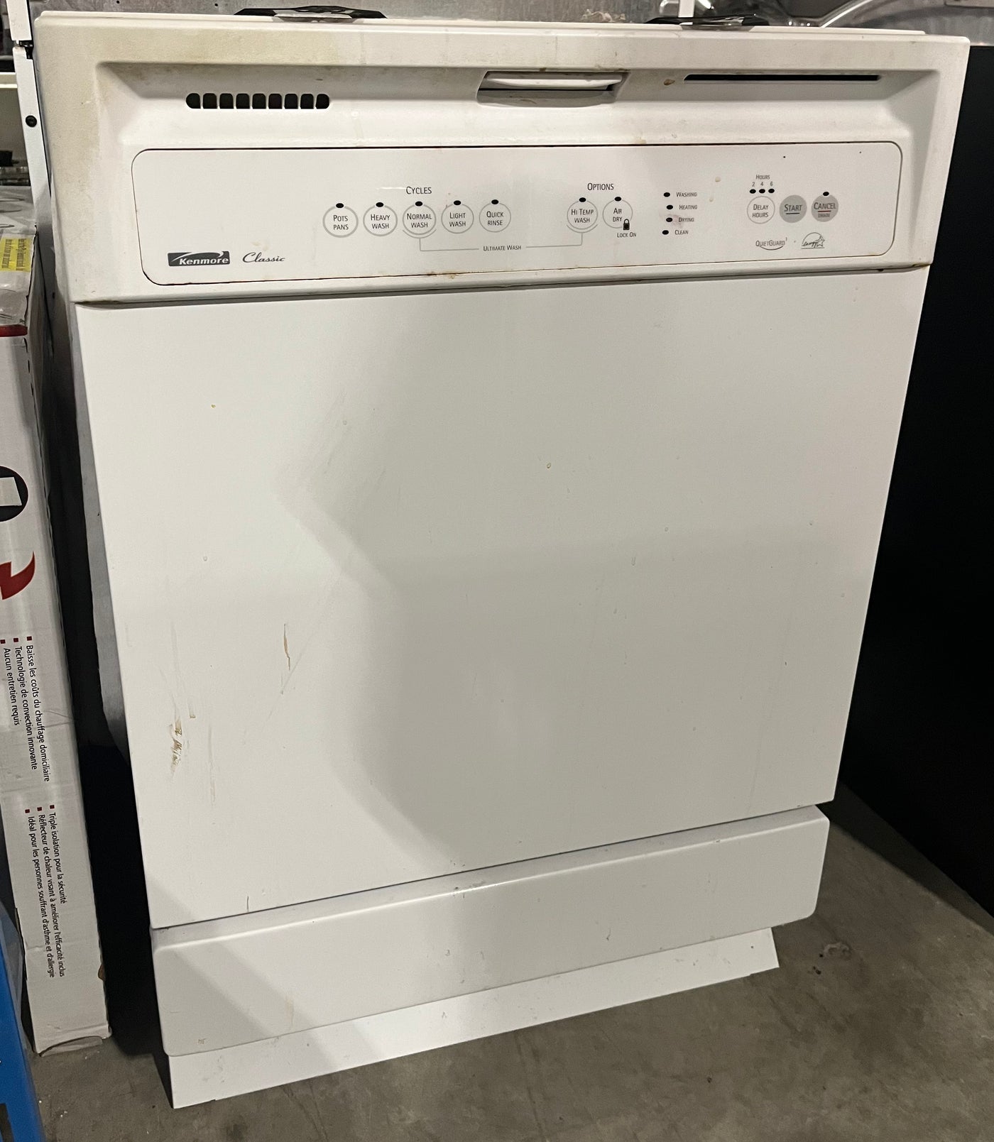 New top kenmore dishwasher