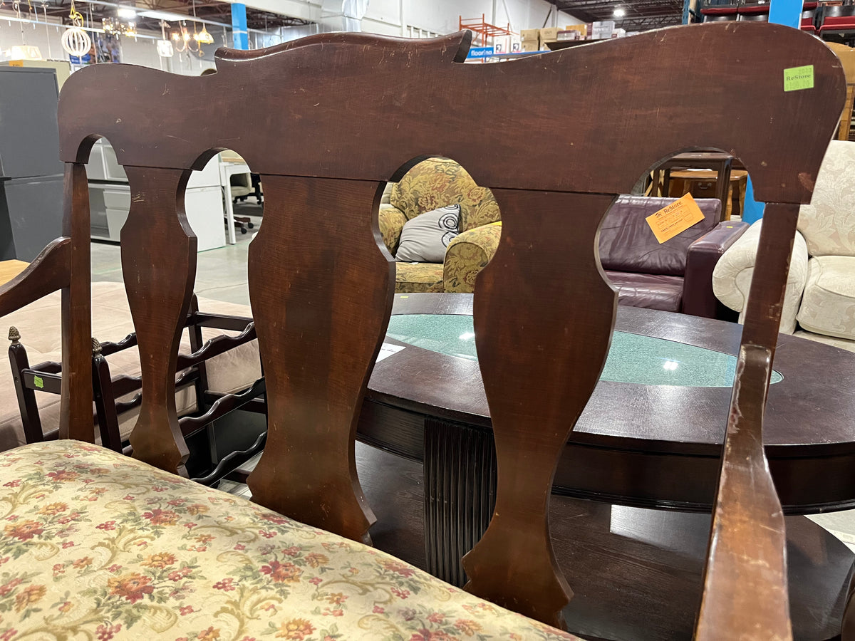 Antique Upholstered Bench Habitat for Humanity Greater Ottawa ReStore