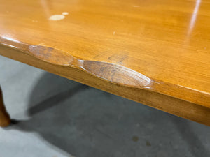 Tan Wood Coffee Table