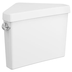 American Standard Cadet White 1.28-GPF (4.8 LPF) Single Flush High Efficiency Triangular Toilet Tank