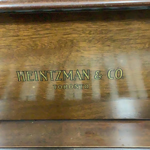 Carved Wood Heintzman Piano