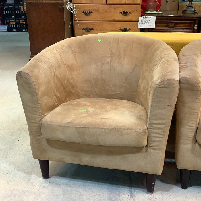 Bronze Coloured Tub Chair