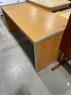 Light Oak Long Desk