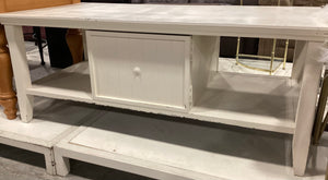 Painted Coffee Table w/ Storage Compartment