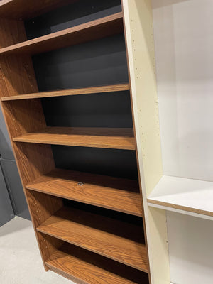 Dark Wood Bookshelf