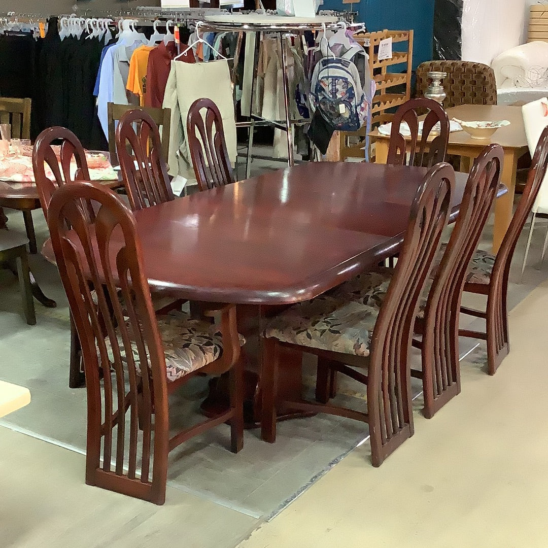 Red Dining Set Deep Red Dining Set – Habitat for Humanity Greater Ottawa ReStore