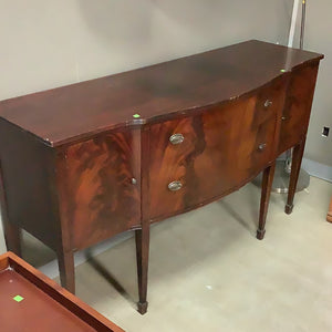 Patterned Wood Sideboard