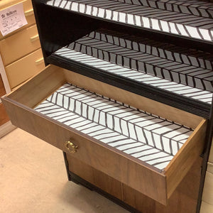 Zebra Stripe Side Shelf