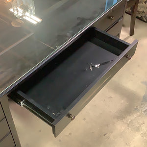 Glass Top Work Desk