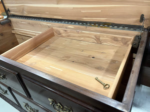 Cedar Chest with Faux Drawers