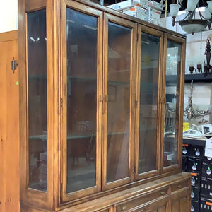 Huntley Glass Display Buffet & Hutch