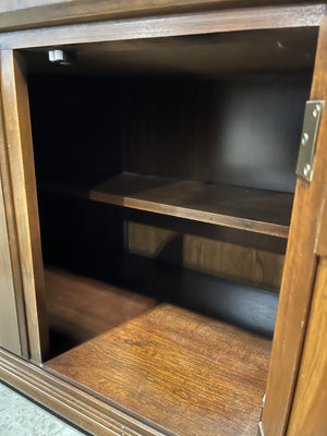 Walnut Buffet and Hutch