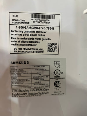 Samsung White Refrigerator