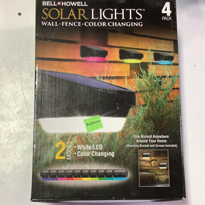 Solar Fence Lights