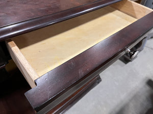 Mahogany Sofa Table with Two Drawers