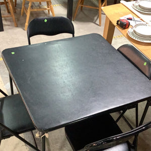 Pleather Patio Set