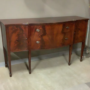 Patterned Wood Sideboard