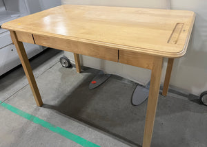 Solid Wood Student’s Desk with Pencil Slot and Drawer