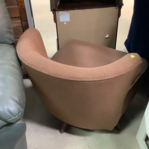 Brown Wingback Chair